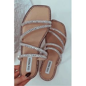 Steve Madden Rhinestone Sandals